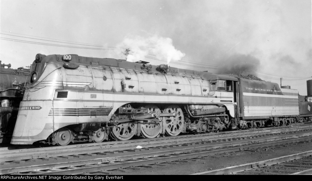 MILW 4-6-4 #100 "Baltic"- MIlwaukee Road